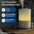 LEVOIT Cool Mist Humidifier 3L White with Night Light