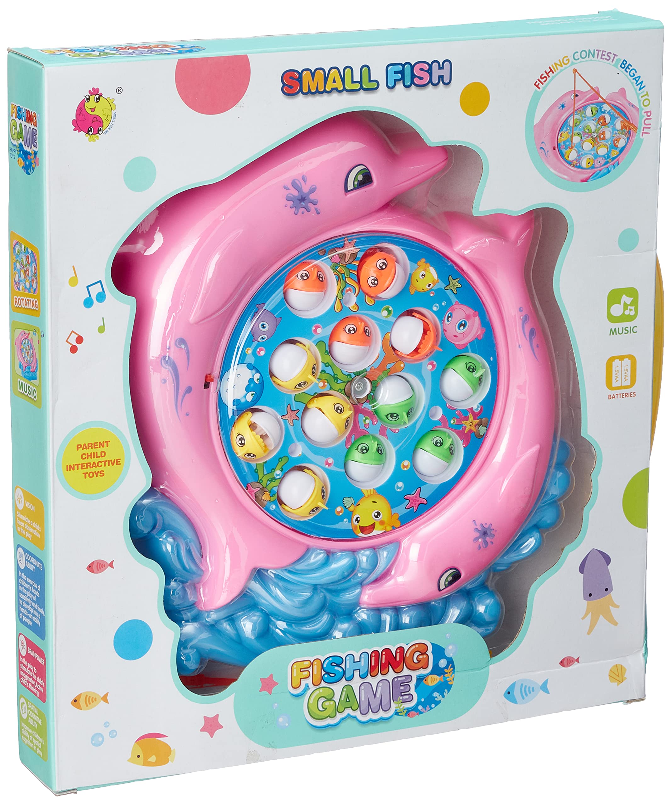 Fishing Game 7706 for Kids - Multi Color