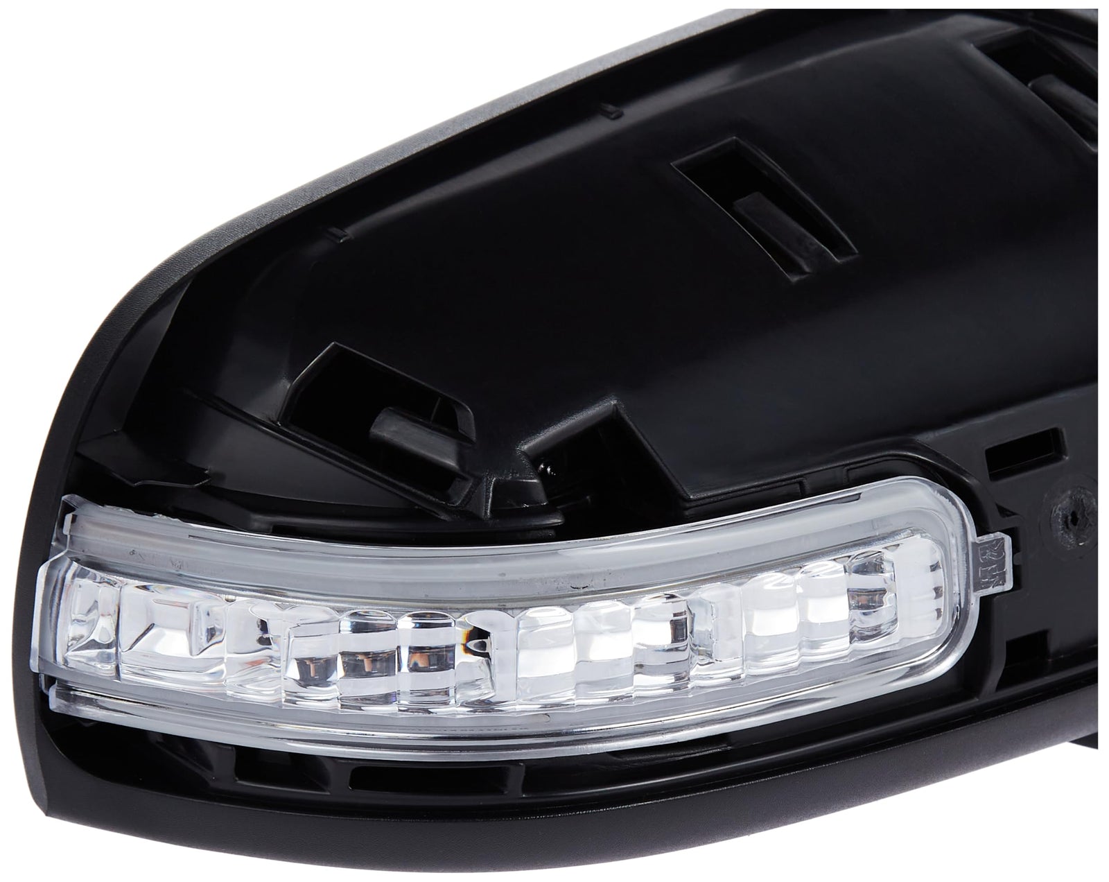 Fit System 68599N Passenger Side Mirror for Nissan Altima Sedan, Textured Black, PTM Cover, w/Turn Signal, Foldaway, Power