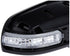 Fit System 68599N Passenger Side Mirror for Nissan Altima Sedan, Textured Black, PTM Cover, w/Turn Signal, Foldaway, Power