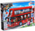 Banbao Famous city bus building block school vehicle double station technique brick toy