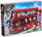 Banbao Famous city bus building block school vehicle double station technique brick toy