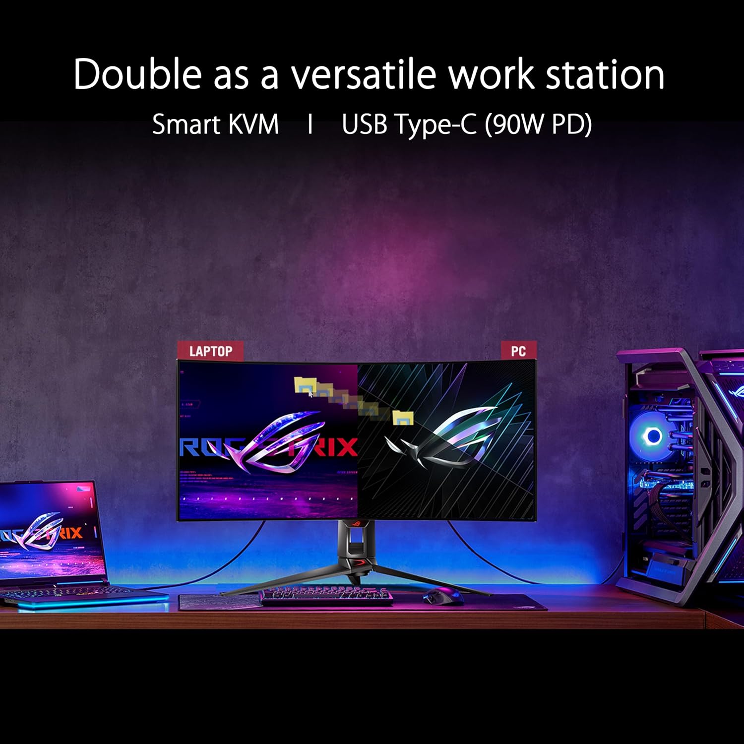شاشة ألعاب من ماركة أسوس مقاس 34 بوصة منحنية بدقة UWQHD ومعدل تحديث 240Hz – Safqqa Egypt