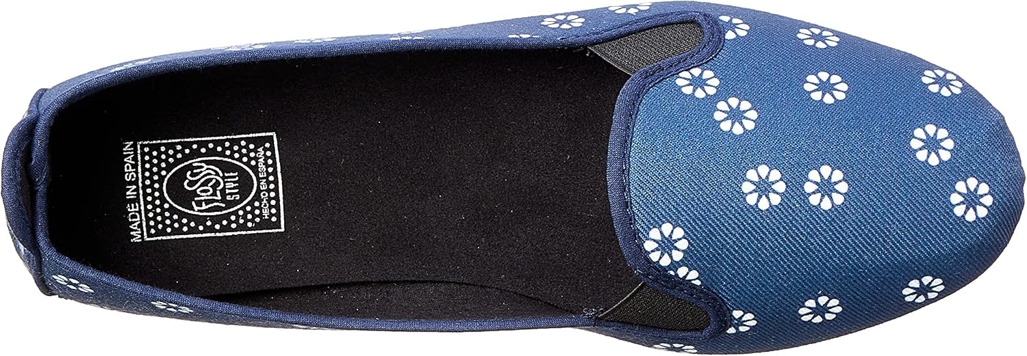 Flossy Women's 5610-MARINO Canvas Ballet Flats