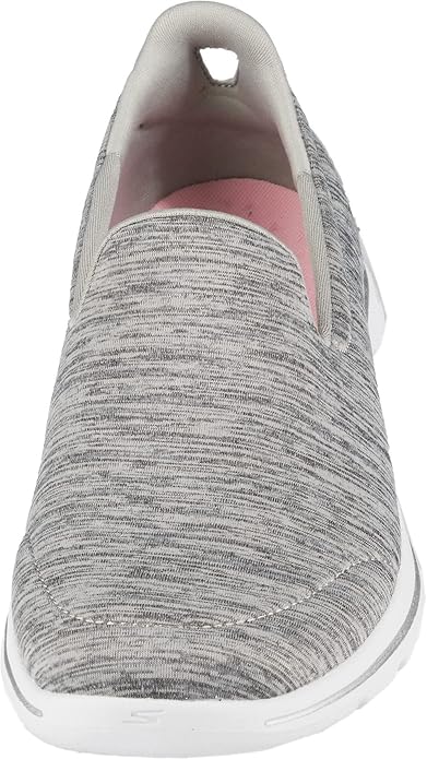 Skechers Women Shoes Grey Lightweight Comfortable Everyday Wear