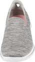 Skechers Women Shoes Grey Lightweight Comfortable Everyday Wear
