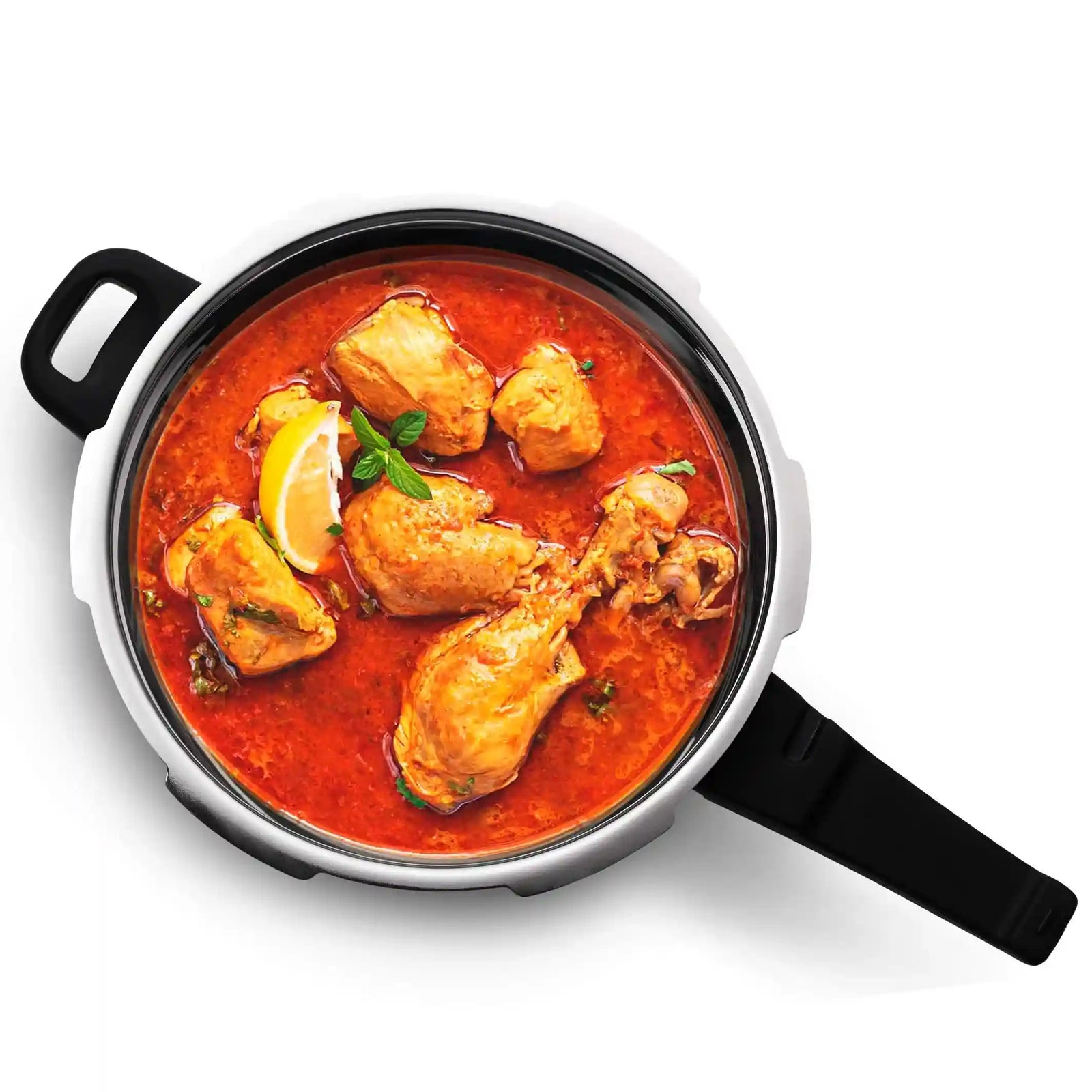 Butterfly Blue Line Stainless Steel Pressure Cooker, 5-Liter- Have Scratches - Safqqa Egypt