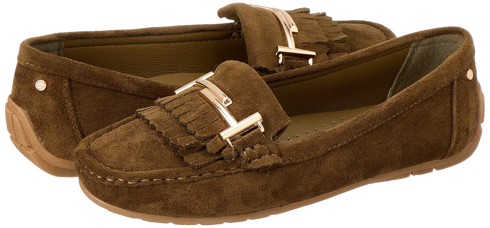 Dejavu  Shoes  For Womens Olive Soft cushioned insole for all-day comfort