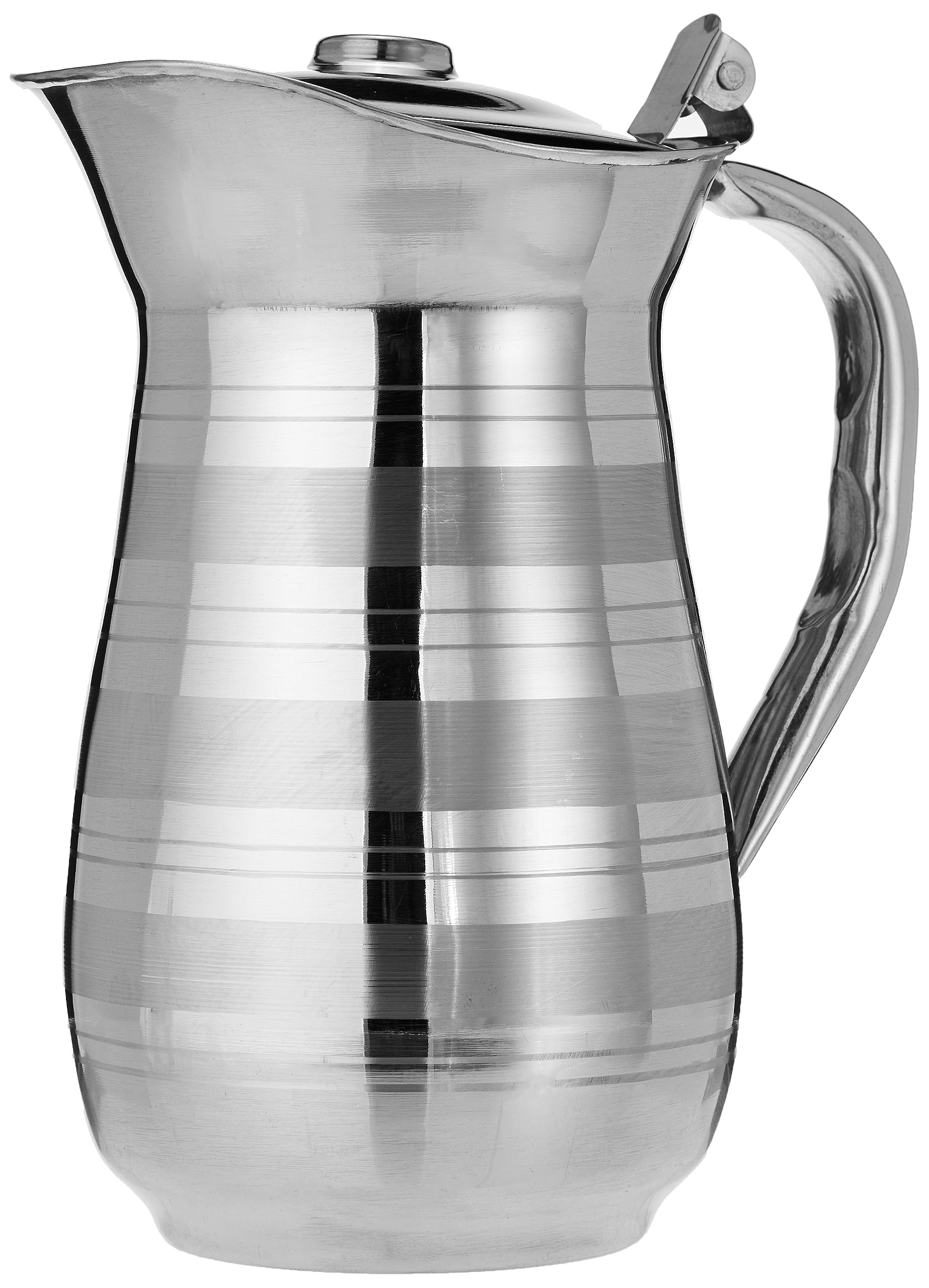Raj Stainless Steel Jug ‎13.2 x 23.6 x 16.2 cm, STJ002, Pitcher, Carafe, Serving Jug , Serveware