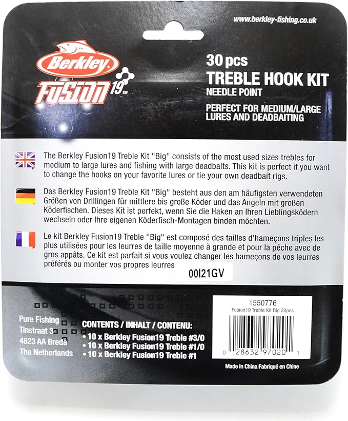 Generic Treble Hooks Kit Needle Point Bulk – Safqqa Egypt