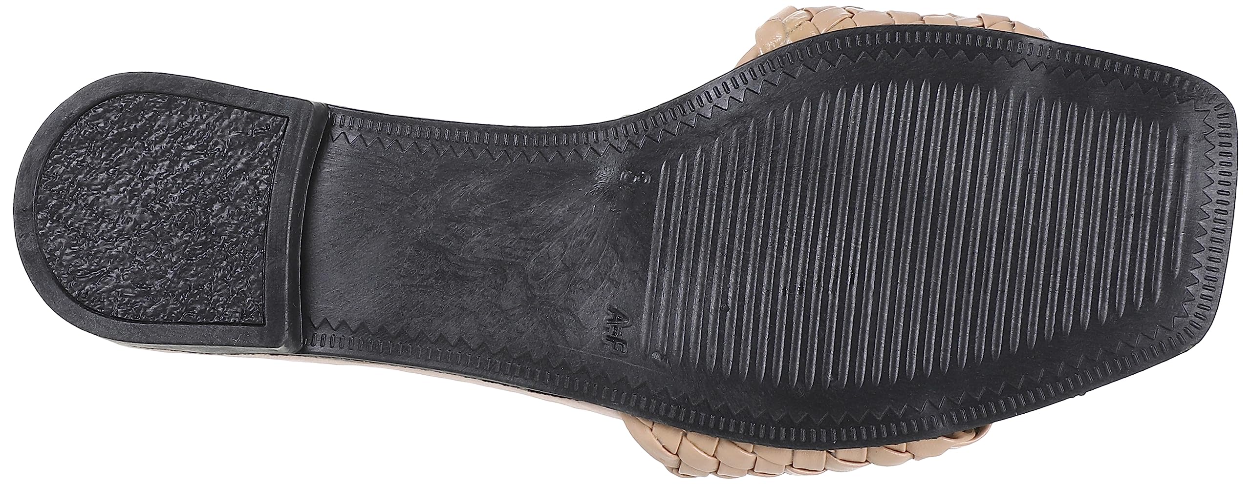 SWAY Flat spongy cushioned insole for amazing comfort and a braided faux soft leather upper For Women, – Safqqa Egypt