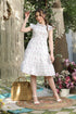 Lymio Floral Print Ruffle Hem Dress – Feminine & Stylish