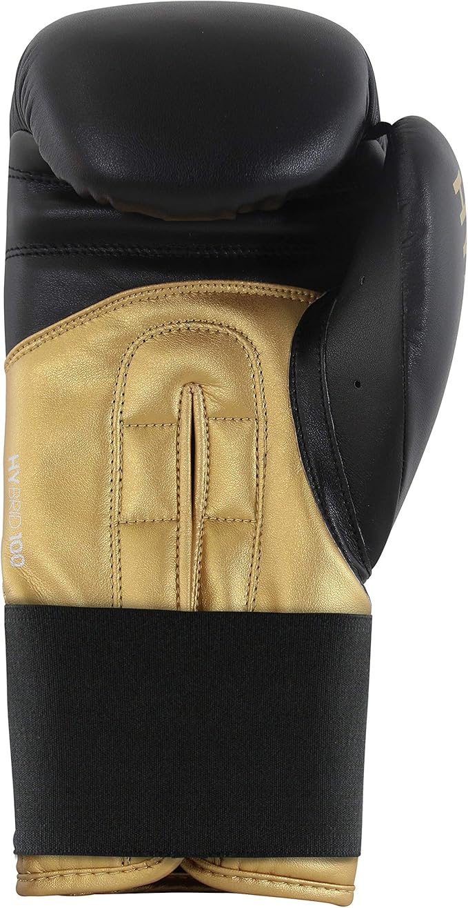 Adidas Boxing Gloves - Black and Gold (6 oz)