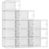 Kuject X-Large Shoe Storage Boxes – Clear Plastic, 12 Pack - Safqqa