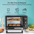 Geepas GO4464 25L Electric Oven With Rotisserie- 1600W power, 6 Stages Heating Selector-There is a hit at the top of the device.