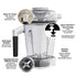 Vitamix 48-ounce Dry Grains Container with SELF-DETECT, BPA-Free, Dishwasher-Safe, Compatible with All Full-Size Vitamix Blenders