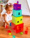 Battat Sorting & Stacking Boxes – Nesting Toddler Educational Toy with Numbers, Letters & Shapes (2+ Years)