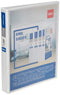 deli A4 D-Ring File Binder – 2.5 cm, 2 Holes