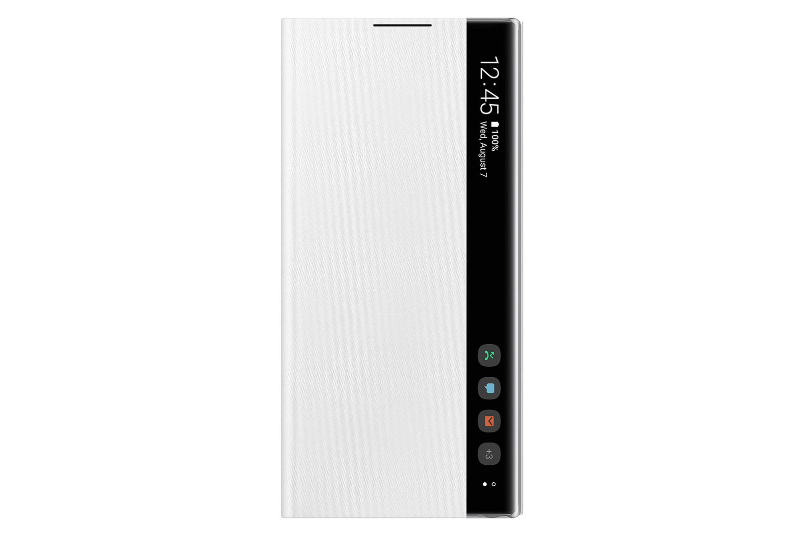 Samsung Galaxy Note10 Case, S-View Flip Cover - White (US Version with Warranty) - EF-ZN970CWEGUS