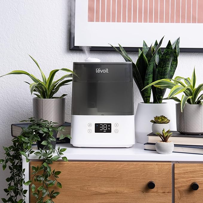 LEVOIT Smart Humidifier 6L Cool Mist Grey Alexa Control