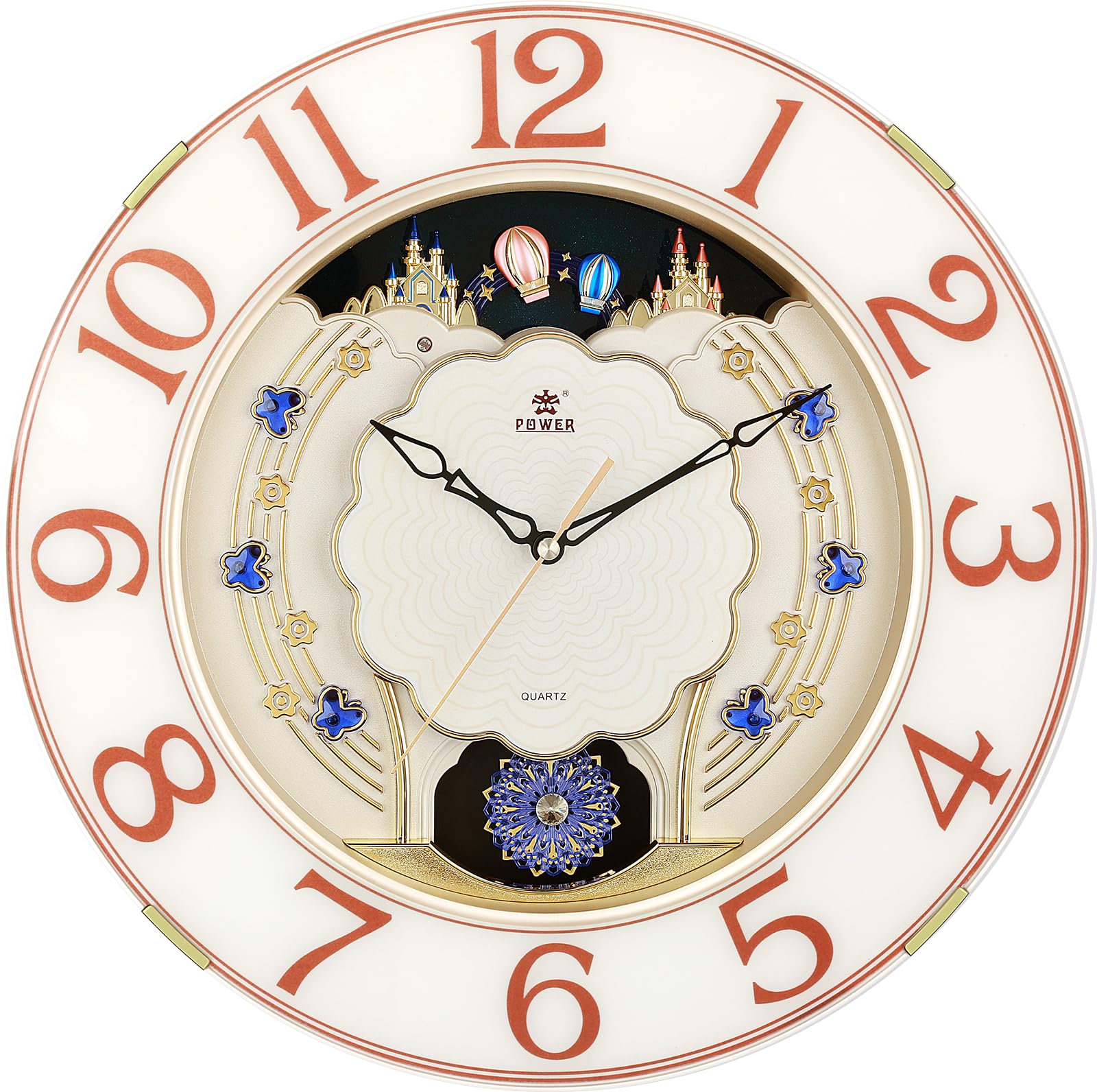 Power Designer Wall Clock - Safqqa