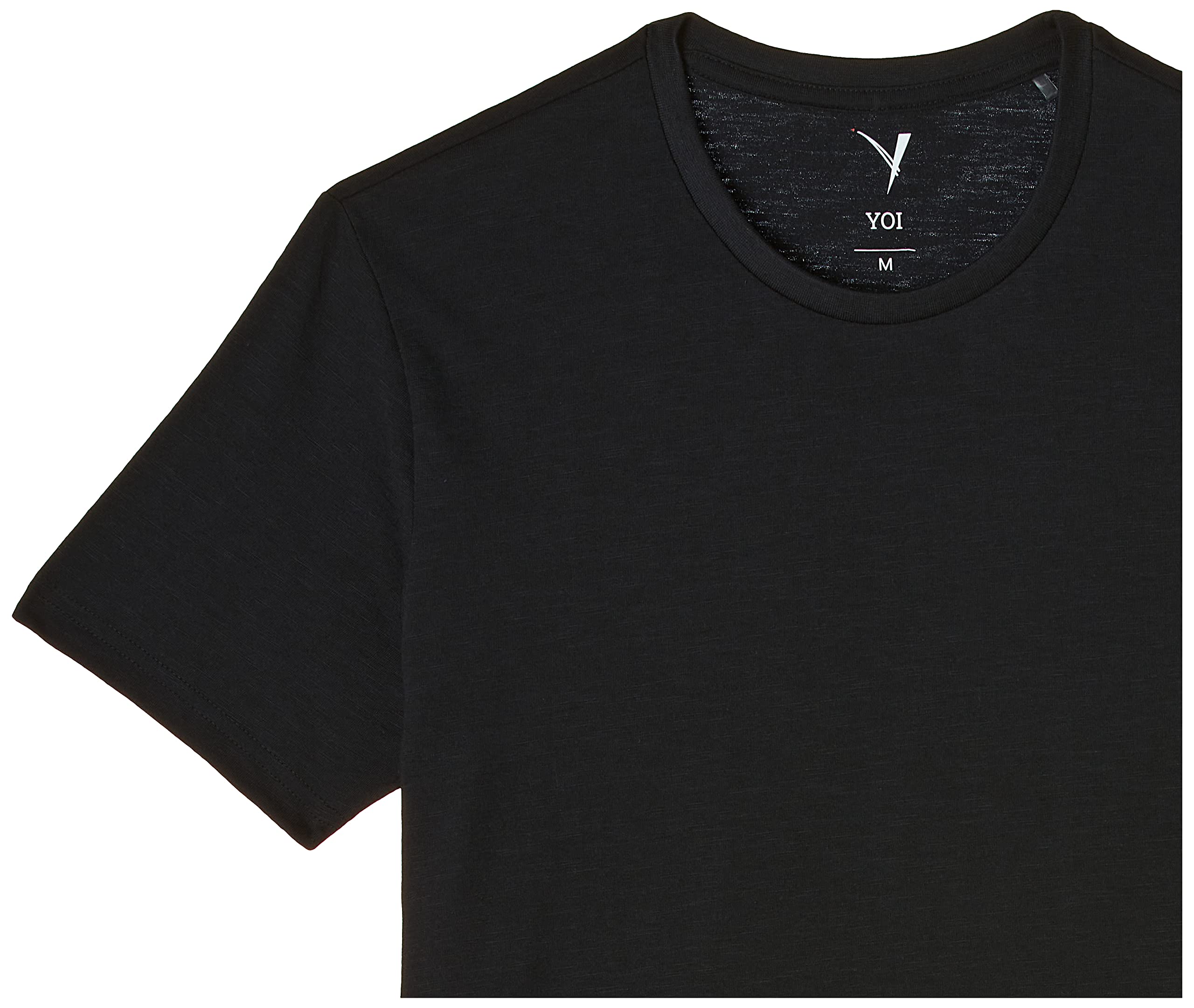 تيشيرت رجالي من YOI – قصة عادية وأكمام قصيرة