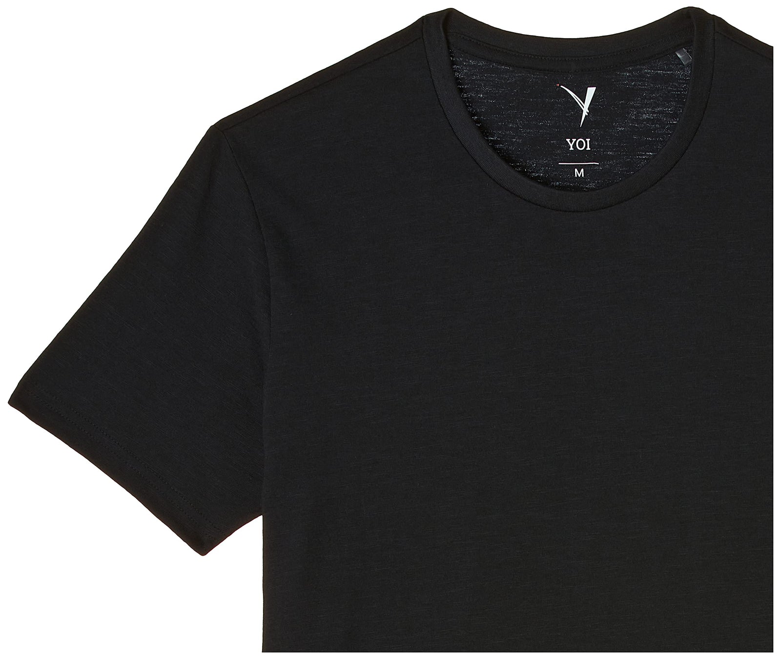 تيشيرت رجالي من YOI – قصة عادية وأكمام قصيرة