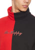 Hero Basic mens High Collar Be Happy,92101 Sweatshirt