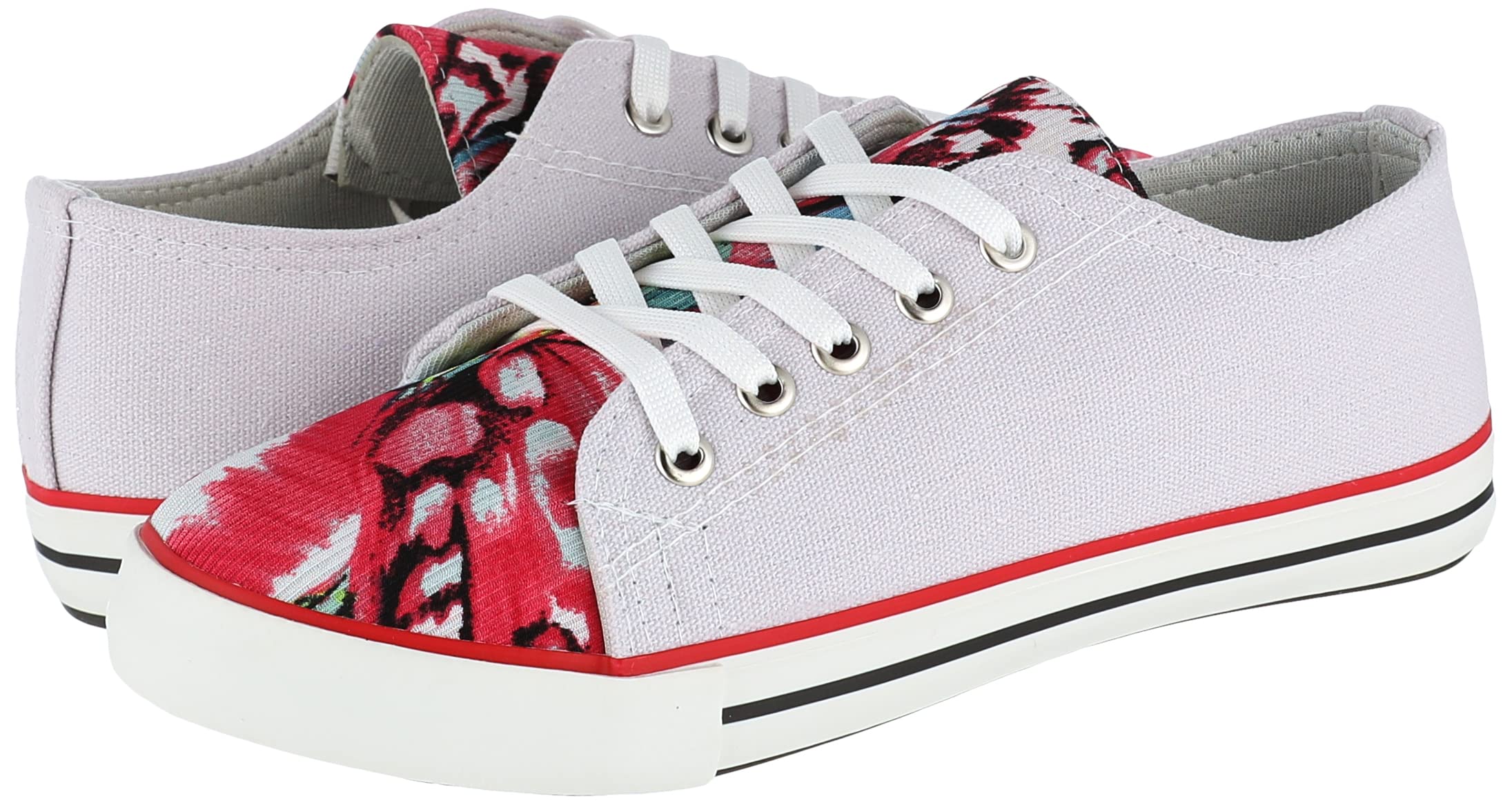 OX Canvas Sneakers For Women - Safqqa Egypt