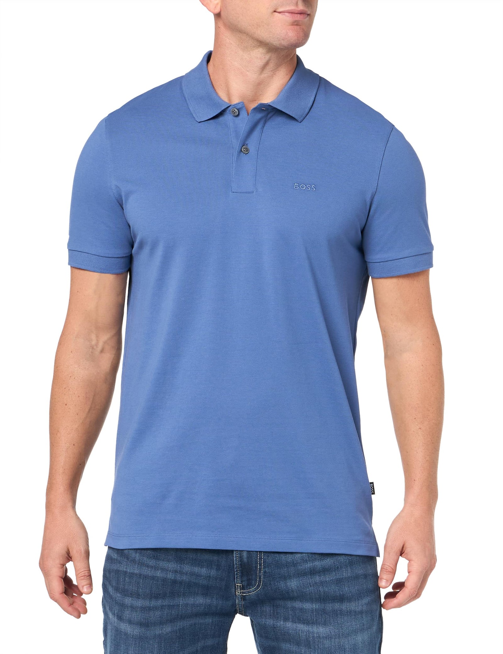 BOSS Men’s Pallas Short Sleeve Pique Polo Shirt