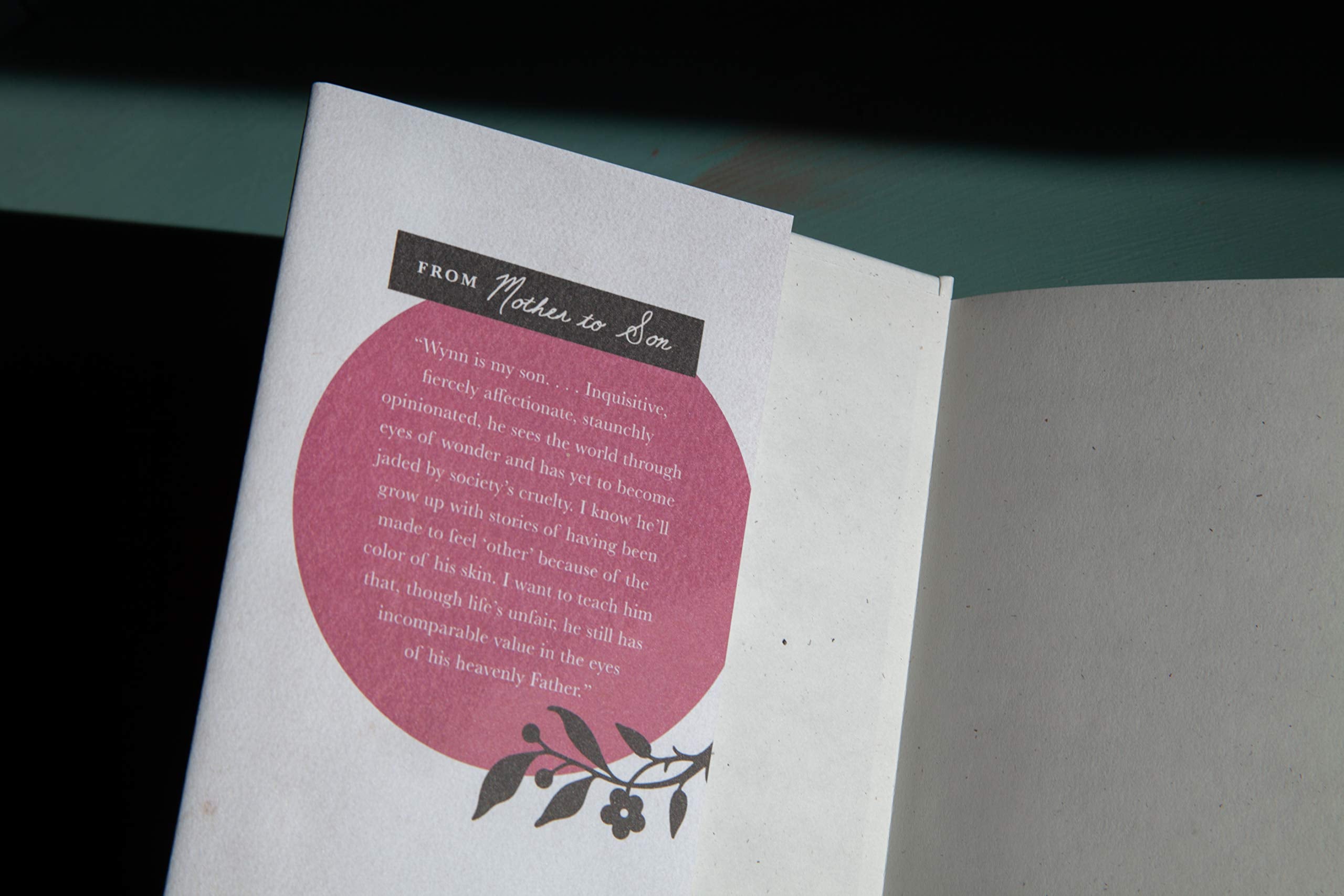 Jasmine L Holmes Mother to Son: Letters to a Black Boy on Identity and Hope