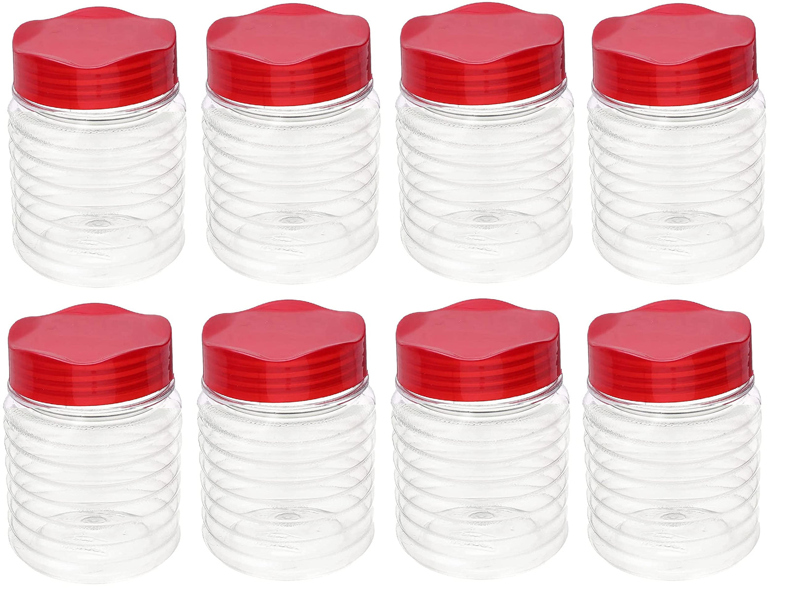 elyassin Spice Jar Set, 8 Pieces - Multicolor