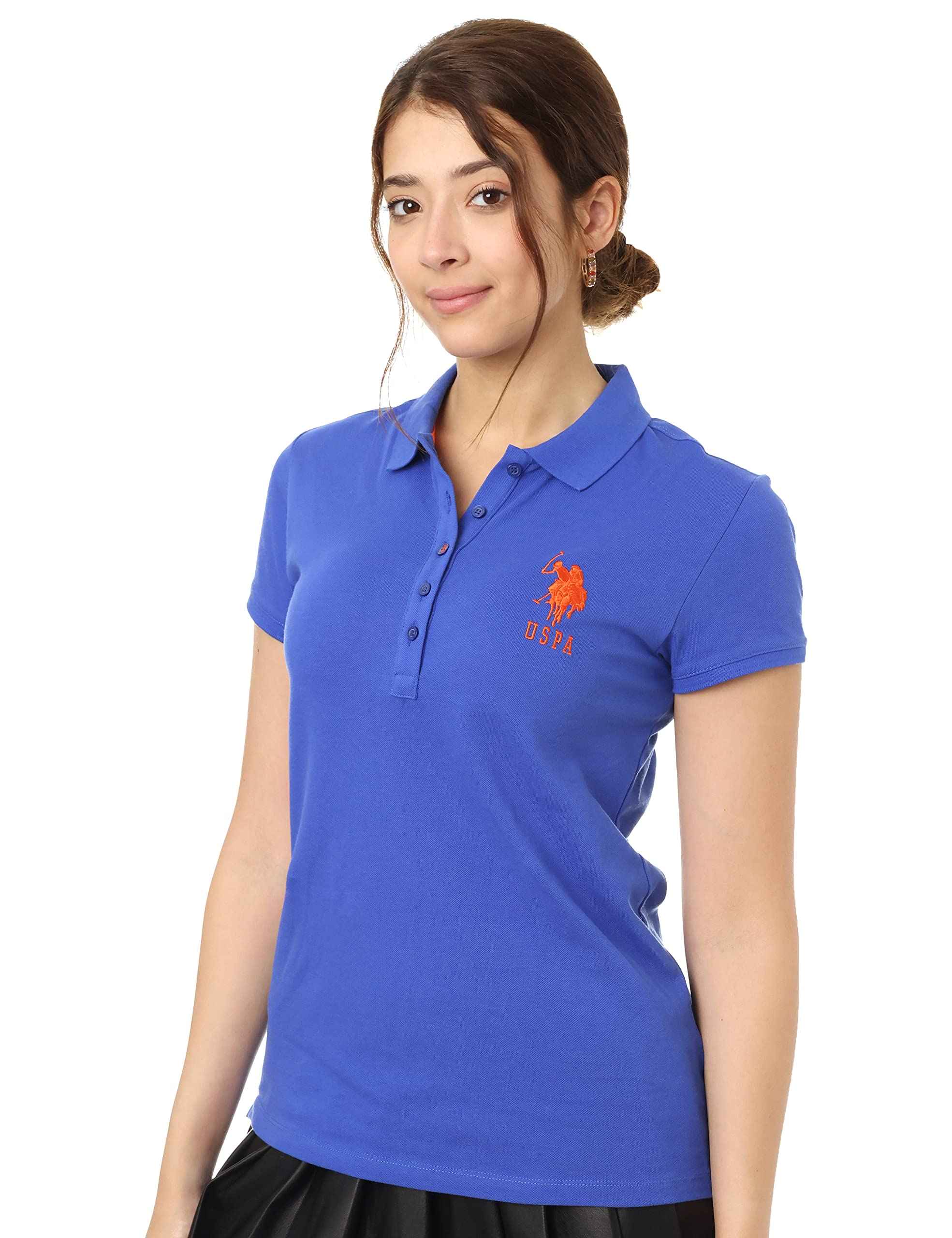 U.S. Polo Assn. T-Shirts For Women Soft, breathable fabric for all-day comfort
