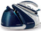 Kenwood Steam Iron Steam Station 2600W With 1.8L Water Tank Capacity, Ceramic Soleplate, 7 Bar Boiler Pressure, 600G Steam Shot, Anti Drip, Auto Shut Off, Self Clean Ssp70.000Wb White/Blue - There are scratches and the box is damaged - Safqqa Egypt