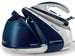 Kenwood Steam Iron Steam Station 2600W With 1.8L Water Tank Capacity, Ceramic Soleplate, 7 Bar Boiler Pressure, 600G Steam Shot, Anti Drip, Auto Shut Off, Self Clean Ssp70.000Wb White/Blue - There are scratches and the box is damaged - Safqqa Egypt
