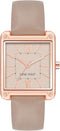 Nine West Women's Strap Watch Rose Gold Elegant Analog Design