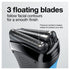 Braun Series 3 310s Wet & Dry Shaver with 3 Flexible Blades - Black/Blue Visit the Braun Store
