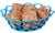 Mintra Home Plastic Bread Or Fruit Serving Oval Basket, Storage Basket, Food Basket ,For Kitchen Countertop and Dining Table - Safqqa