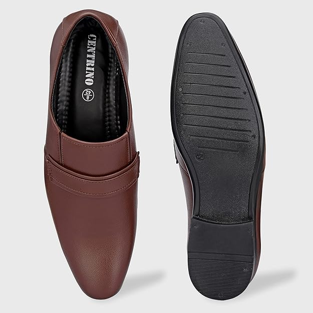 Centrino Men Formal Shoes Brown Classic – Safqqa Egypt