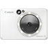 Canon 4519c007 zoemini s2 (pearl white) - slimline instant camera and pocket photo printer, ideal for snapping selfies with a built in mirror and ring-light - Safqqa Egypt