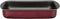 Trueval oblong oven tray dark red 30 cm