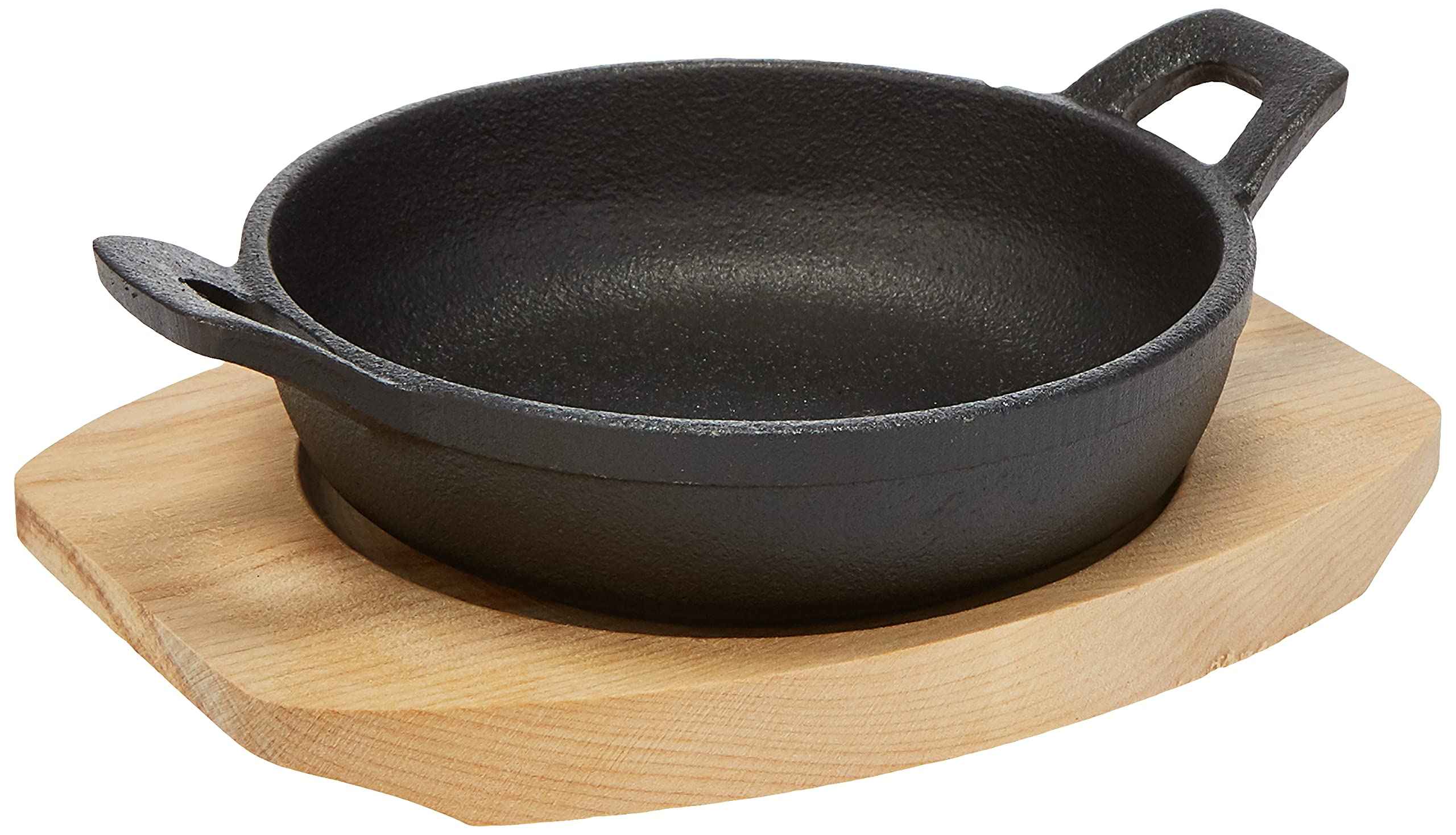 RAJ Round Sizzler Tray with Double Handle – 12 cm