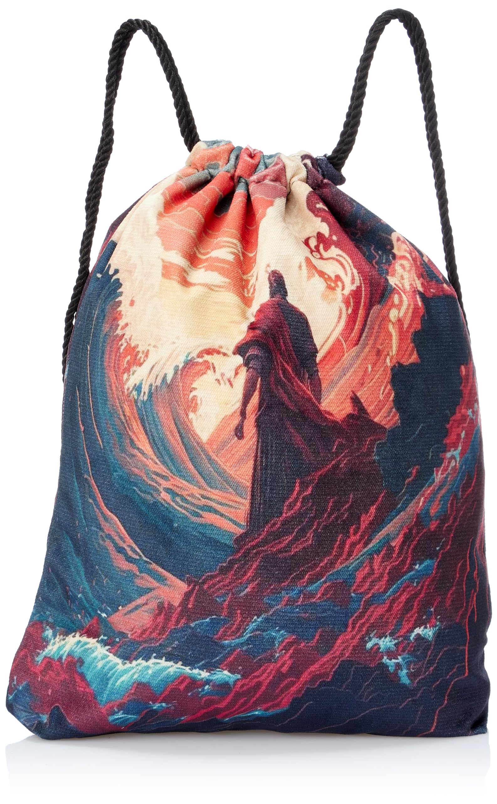 TAT DRAWSTRING BAG - 569, MultiColor, Large