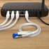 KabelDirekt â€“ 1.5m â€“ Flat Ethernet/LAN/network cable (Cat 7, 10Gbps, RJ45 connector, highly flexible, suitable for permanent installation, for maximum optical fibre speeds, white)