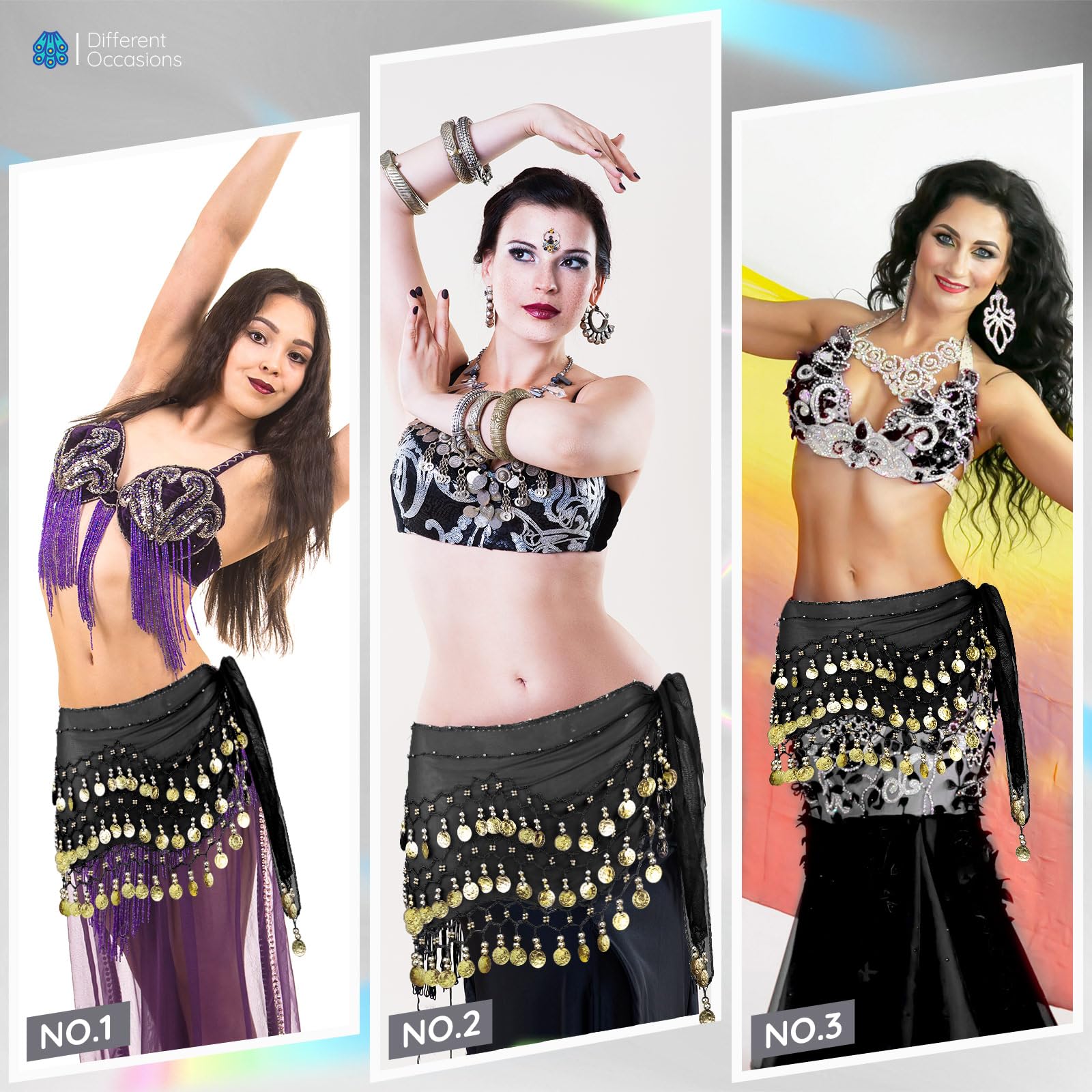 COSICS Belly Dance Hip Scarf - Safqqa Egypt