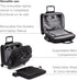 Tumi 4 Wheeled Laptop Briefcase Black Rolling Business Case