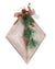 Generic  Plastic Medium Christmas Tree Ornament With Rhombic Shaped And Hollow Lines Design Add More Entertaining For Party Atmosphere - Safqqa