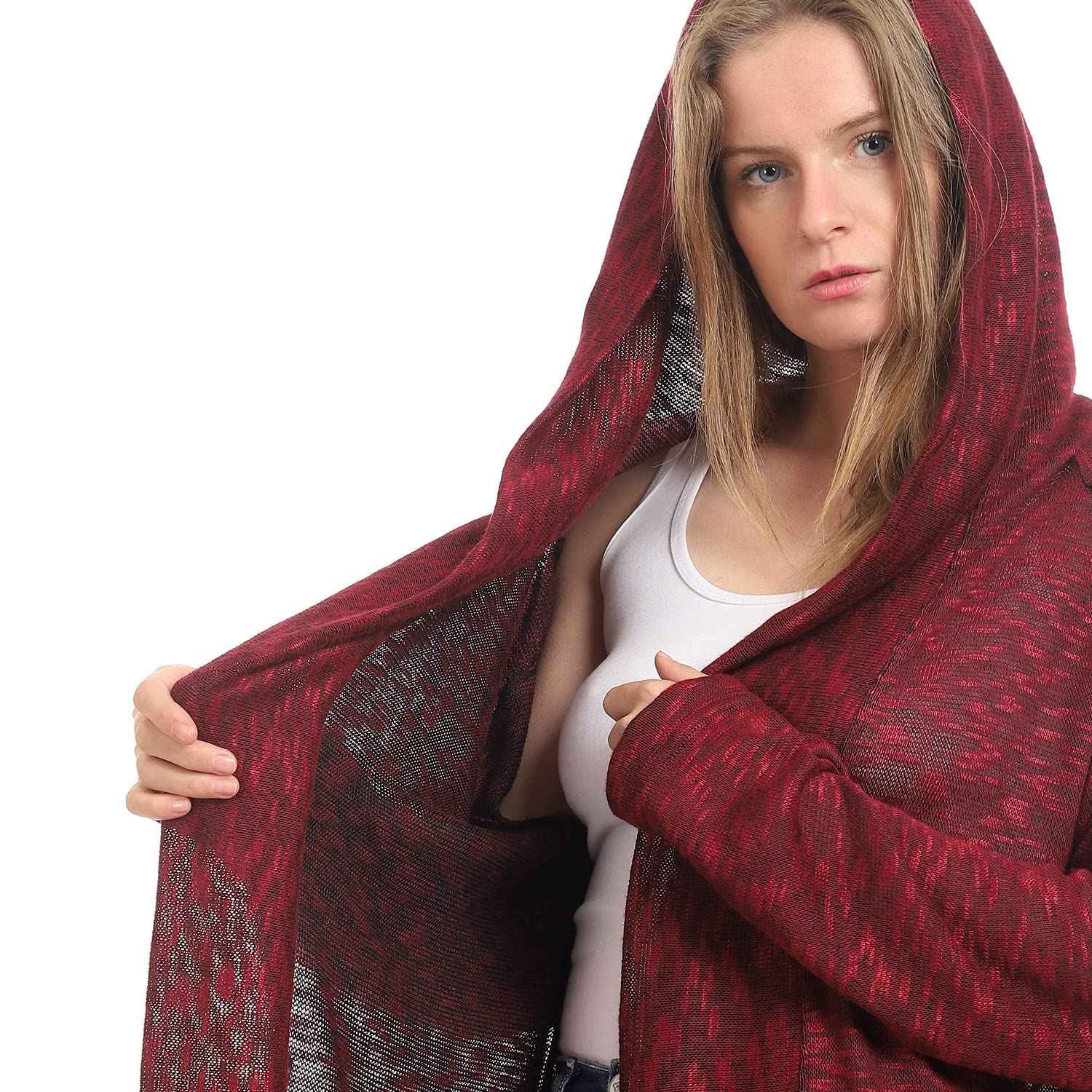 JAMILA Short Cardigan For Women,Soft, breathable, and lightweight fabric for comfortable layering