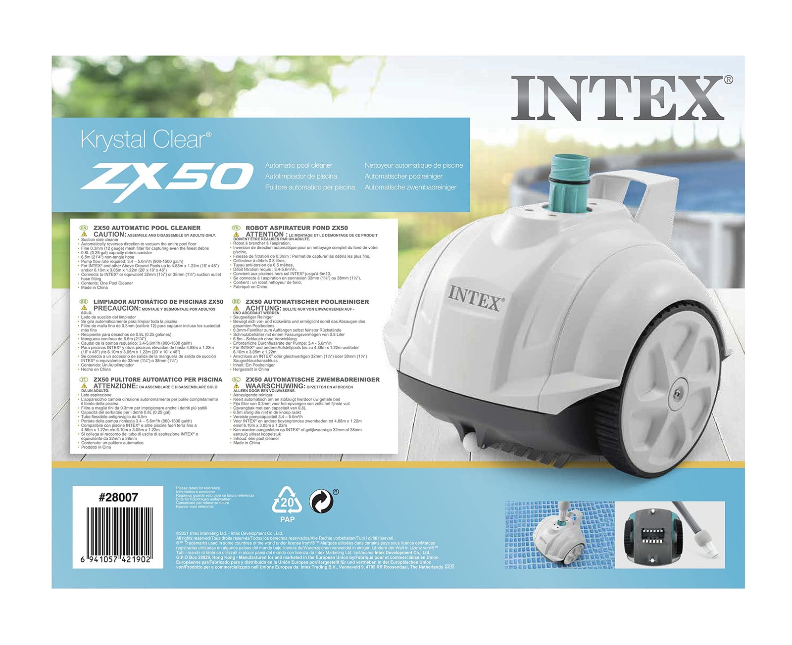 Intex Automatic Pool Cleaner for Above Ground Pools