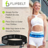 FlipBelt Zipper Running Belt, Waist Pack for Fitness and Running Fanny Pack for Women Men Phone Keys Money US Company